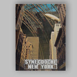 Surreal Urban Metropolis Architectural Fantasy Cityscape Film Poster Canvas Wall Art Print Decor Picture Ready to Hang