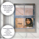 Soft Beige Romantic Period Drama Window Portrait Film Poster Canvas Wall Art Print Decor Picture Ready to Hang