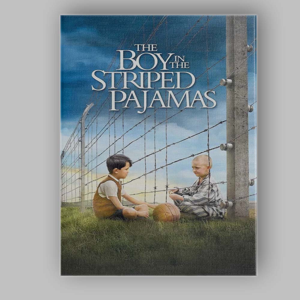 Emotional Wartime Friendship Drama Barbed Wire Landscape Film Poster Canvas Wall Art Print Decor Picture Ready to Hang