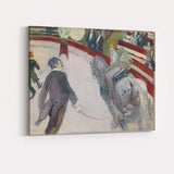 Belle Epoque Circus Performer Equestrian Show Scene Canvas Wall Art Print Decor Picture Ready to Hang