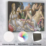 Renaissance Venus And Mars Allegorical Classical Figure Painting Canvas Wall Art Print Decor Picture Ready to Hang