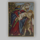 Madonna Child And Infant Saint John Renaissance Painting Canvas Wall Art Print Decor Picture Ready to Hang
