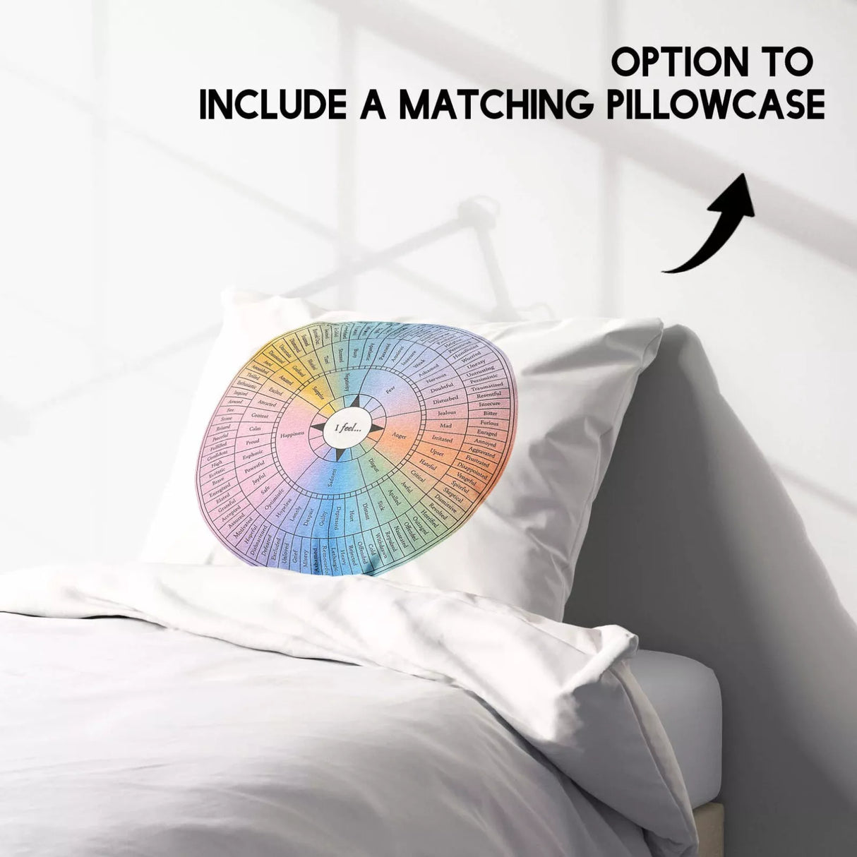 Emotion Wheel Duvet Cover