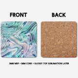 Liquid Marble Coaster