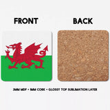 Wales Welsh Flag Coaster