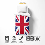 Union Jack UK Flag Duvet Cover Set