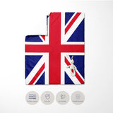Union Jack UK Flag Cot Bedding Set
